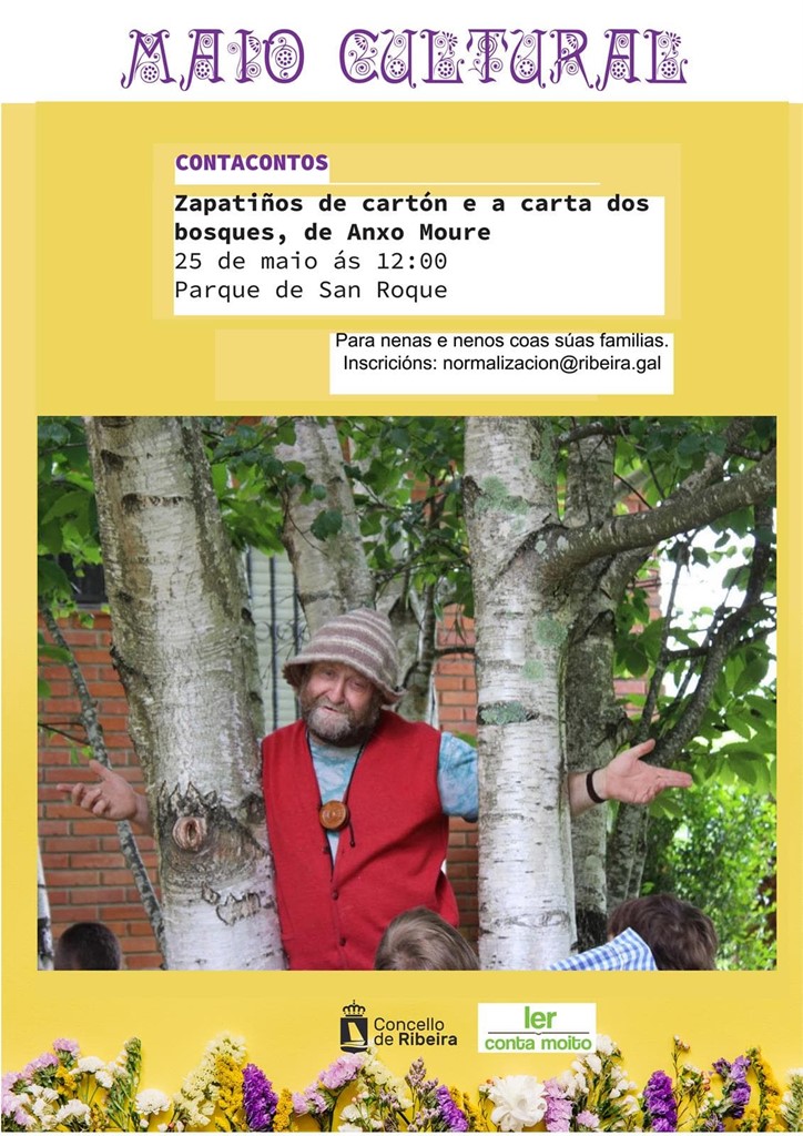 Contacontos "Zapatiños de cartón e a carta dos bosques"